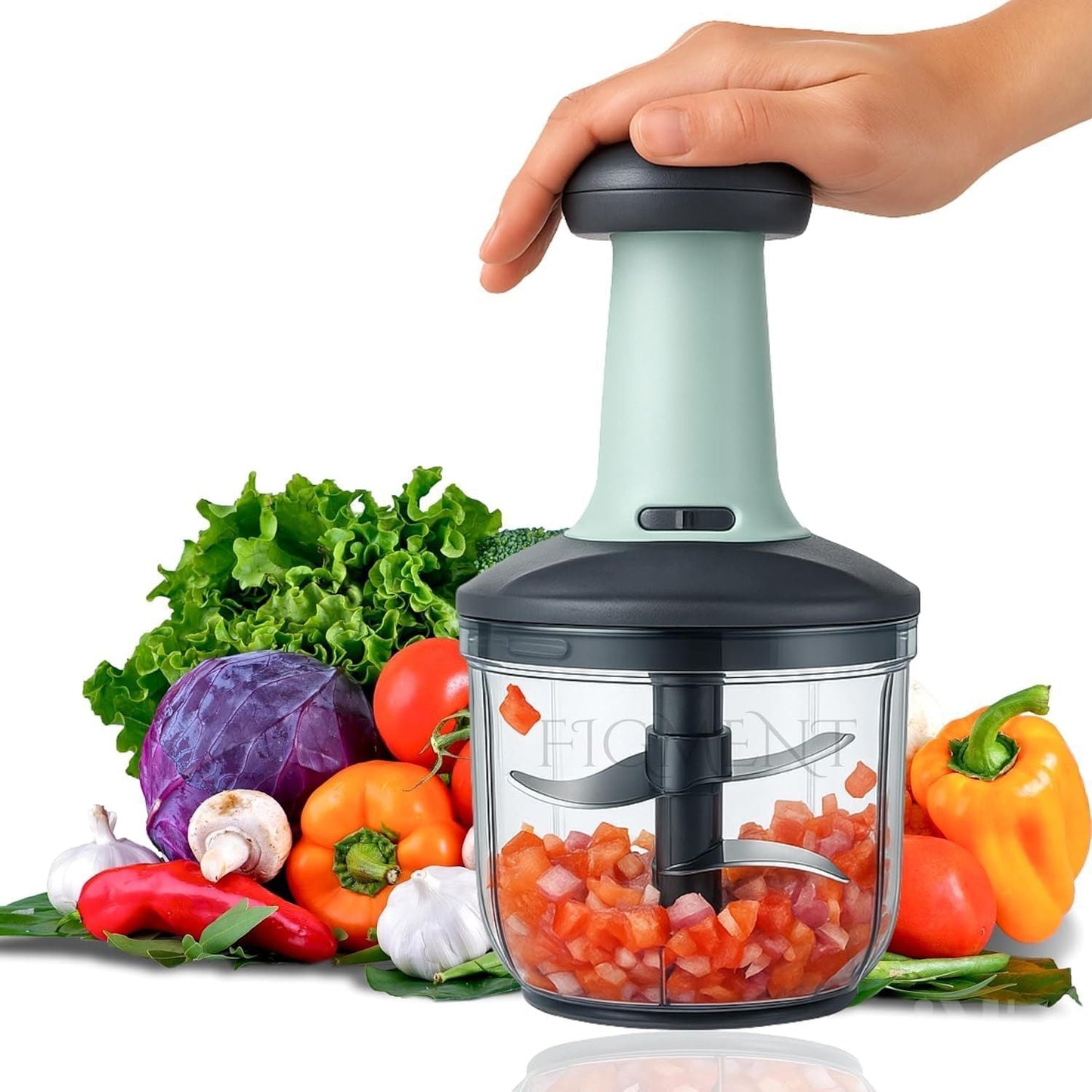 Manual Vegetable Chopper – Multi-Function Kitchen Food Processor