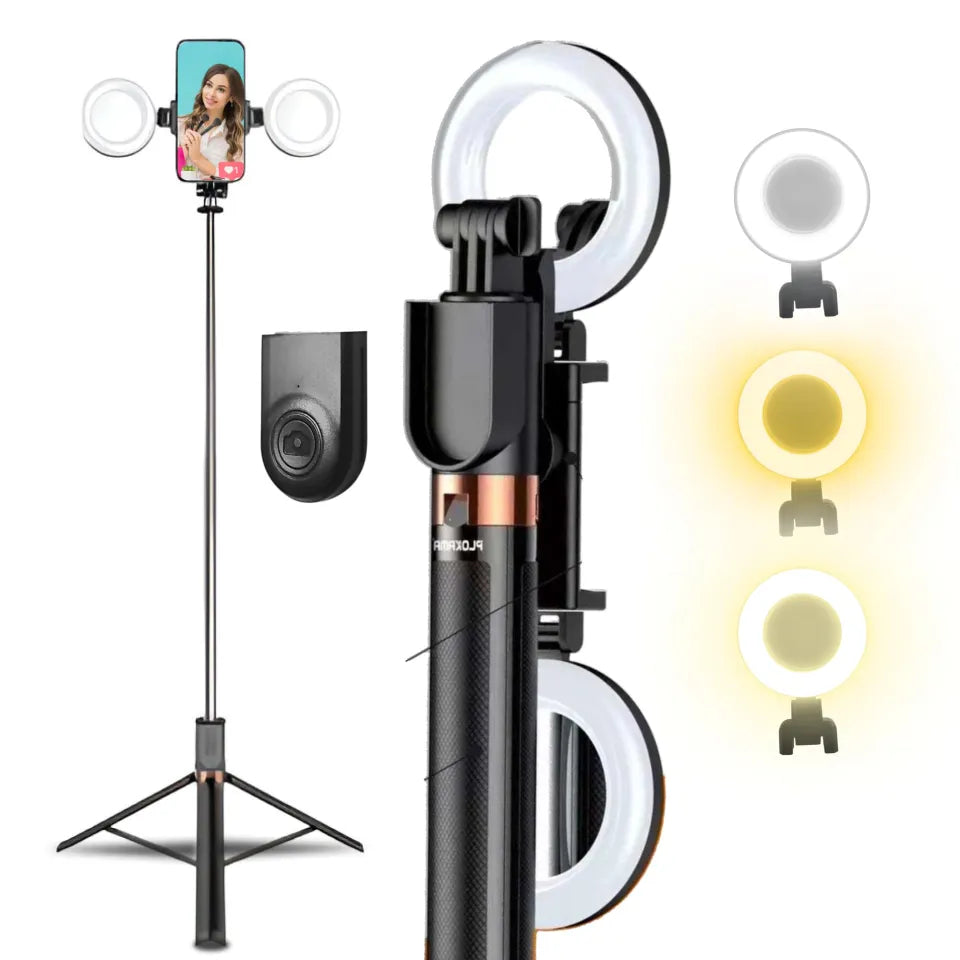 LIVE-K9 Pro Live Broadcast Stand Selfie Stick Tripod