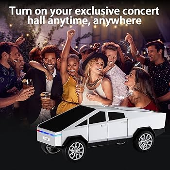 Ws-580 Cyber Truck Shaped Wireless Bluetooth Speaker (10W)