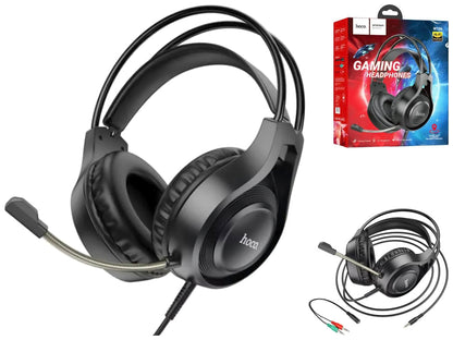 HOCO W106 Pro Gaming Headset – Stereo Sound with Noise-Reduction Microphone