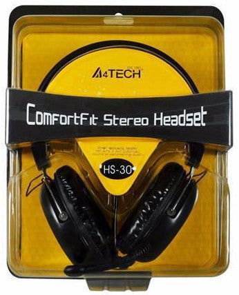 A4TECH ComfortFit Stereo Headset with Microphone – Clear Sound & Voice Communication