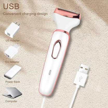 4-in-1 Electric Shaver & Trimmer for Women