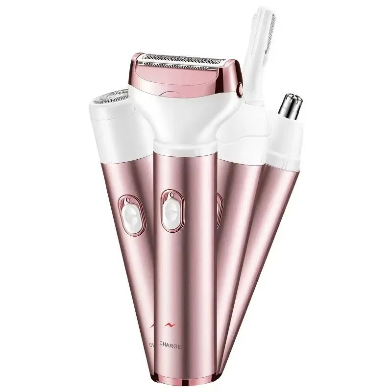 4-in-1 Electric Shaver & Trimmer for Women