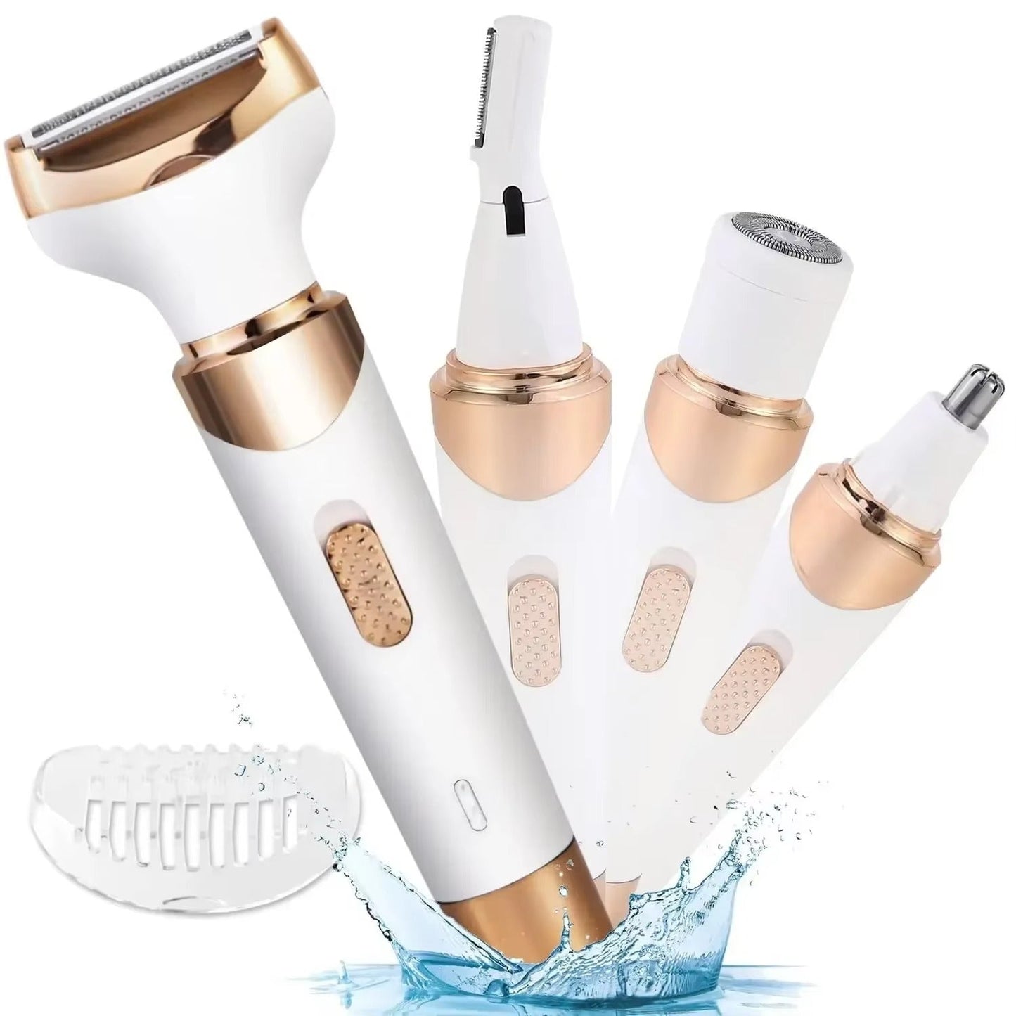 4-in-1 Electric Shaver & Trimmer for Women