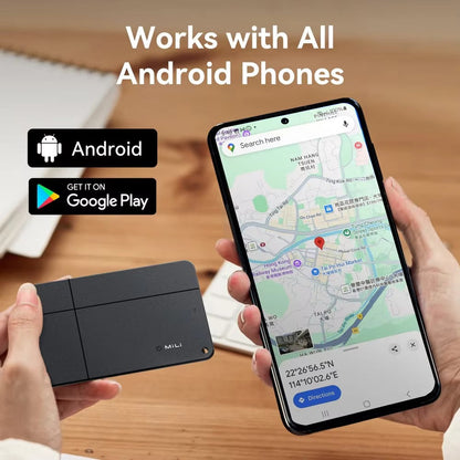 MiLi Anti-Lost Smart Card Tracker – Works with Apple Find My & Android Find Hub