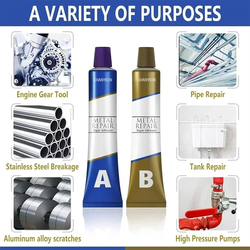 JAYSUING Metal Repair Super Adhesion Kit (A+B)