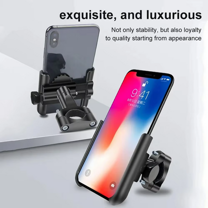 Metallic Motorcycle Phone Holder