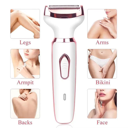 4-in-1 Electric Shaver & Trimmer for Women